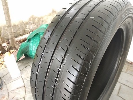 ขายเศษยาง BRIDGESTONE ECOPIA EP300 ปี3017 (1เส้น) 205-55-16 ราคา 800 ขายเศษยาง BRIDGESTONE ECOPIA EP300 ปี3017 (1เส้น) 205-55-16 ราคา 800
