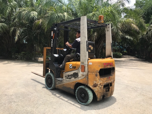 (นางฟ้ามาแล้ว)!! ขายFORKLIFT TCM FD10T12(1ตัน)(ออโต้)สวยเดิมจากญี่ปุ่น ยังไม่เคยใช้ในไทย 145,000เท่านั้น!!