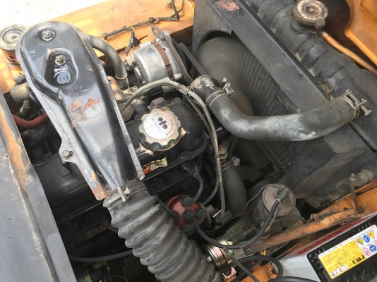 (( 4เมตร))!!ขายFORKLIFT KOMATSU รุ่นFG10-12(1ตัน)(เสา4เมตร) สวยเดิมจากญี่ปุ่น ยังไม่เคยใช้ในไทย 99,000เท่านั้น!!