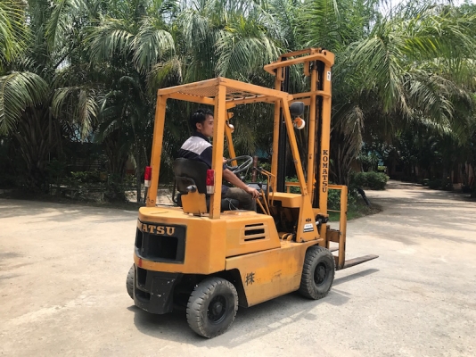 (( 4เมตร))!!ขายFORKLIFT KOMATSU รุ่นFG10-12(1ตัน)(เสา4เมตร) สวยเดิมจากญี่ปุ่น ยังไม่เคยใช้ในไทย 99,000เท่านั้น!!