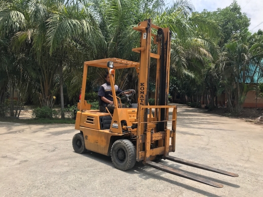 (( 4เมตร))!!ขายFORKLIFT KOMATSU รุ่นFG10-12(1ตัน)(เสา4เมตร) สวยเดิมจากญี่ปุ่น ยังไม่เคยใช้ในไทย 99,000เท่านั้น!!