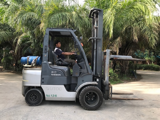 สเปคเทพ!! ขายFORKLIFT NISSAN FG30 สุดสวย(3ตัน)(ออโต้)(งาหนีบ) เสา6.5เมตร สวยเดิมจากญี่ปุ่น ยังไม่เคยใช้ในไทย 365,000เท่านั้น!!