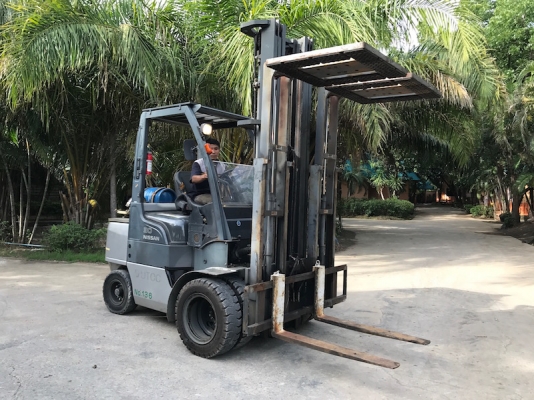 สเปคเทพ!! ขายFORKLIFT NISSAN FG30 สุดสวย(3ตัน)(ออโต้)(งาหนีบ) เสา6.5เมตร สวยเดิมจากญี่ปุ่น ยังไม่เคยใช้ในไทย 365,000เท่านั้น!!