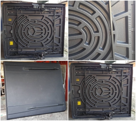 ฝาปิดกระบะท้ายไฟฟ้าของ Isuzu All New D-Max Cab ปี 2012+  สภาพดีพร้อมใช้งาน อุปกรณ์ครบ