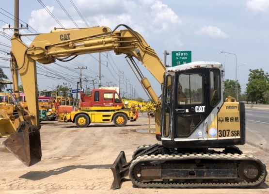 ขายรถขุด CAT 307SSR (3,XXX ชั่วโมง) นำเข้าเองจากญี่ปุ่น สภาพสวยพร้อมใช้ มีVDOการทำงานครับ