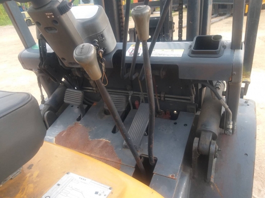 ขายรถยก TCM FG30 N5 เครื่องเบนซิน H20 เสาสูง 4 เมตร งาเท ยกได้ 3 ตัน เกียร์ธรรมดา ยางตันหน้า-หลัง รถนอกนำเข้า ติดต่อ 063-5628992