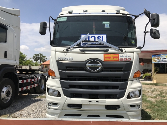 ขาย HINO VICTOR FM2P 380 แรงม้า ปี 59 พร้อมหางพื้นเรียบสามเพลา ปี 48 พร้อมแยกขายหัวหาง ราคาคุยกัน รถ