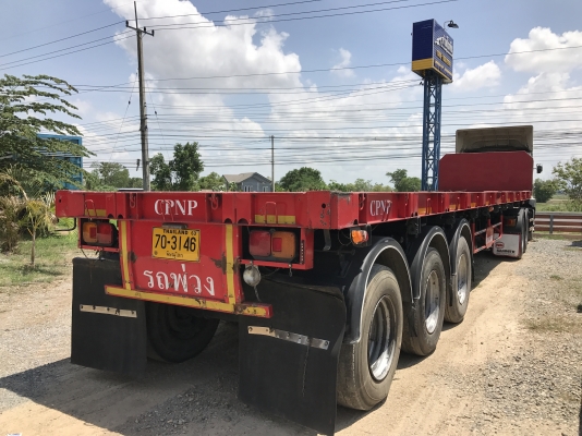 ขาย HINO VICTOR FM2P 380 แรงม้า ปี 59 พร้อมหางพื้นเรียบสามเพลา ปี 48 พร้อมแยกขายหัวหาง ราคาคุยกัน รถ