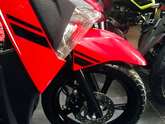 gt125 2017 สีแดงดำ รถเครื่องเดิมดี สีสวย 26900