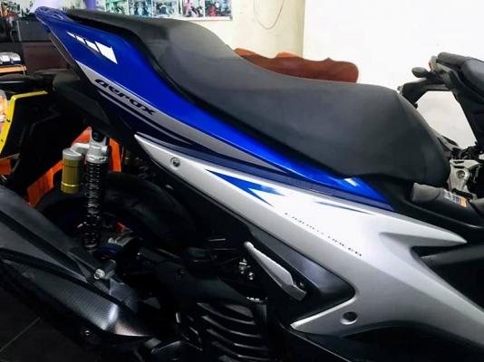 aerox ปี2019 สีนํ้าเงินเทา ปีนี้เลยครับ เครื่องดี สีเดิมสวยๆเลยครับ 52900