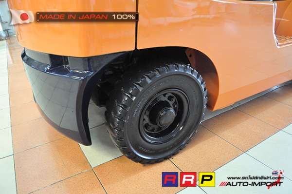 ขายรถโฟล์คลิฟท์มือสอง TOYOTA รุ่น 7FG15-20499 นำเข้าจากประเทศญี่ปุ่น 100\% ไม่เคยใช้งานในไทย