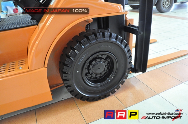 ขายรถโฟล์คลิฟท์มือสอง TOYOTA รุ่น 7FG15-20499 นำเข้าจากประเทศญี่ปุ่น 100\% ไม่เคยใช้งานในไทย