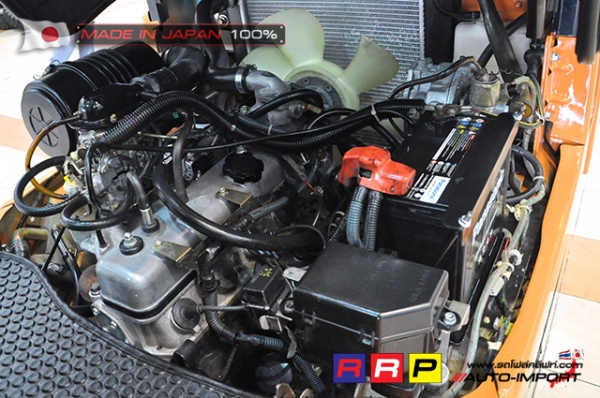 ขายรถโฟล์คลิฟท์มือสอง TOYOTA รุ่น 7FG15-20499 นำเข้าจากประเทศญี่ปุ่น 100\% ไม่เคยใช้งานในไทย