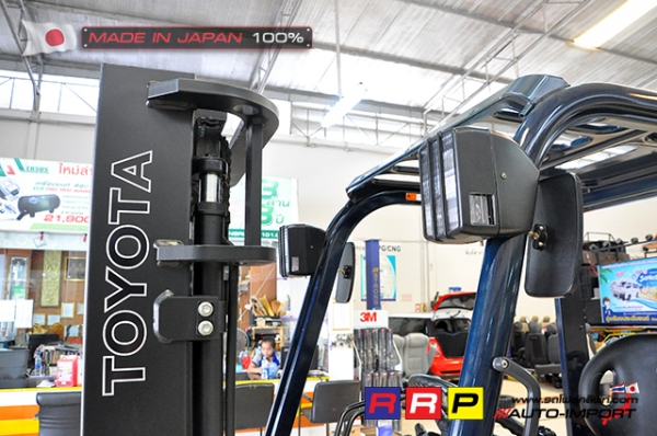 ขายรถโฟล์คลิฟท์มือสอง TOYOTA รุ่น 7FG15-20499 นำเข้าจากประเทศญี่ปุ่น 100\% ไม่เคยใช้งานในไทย