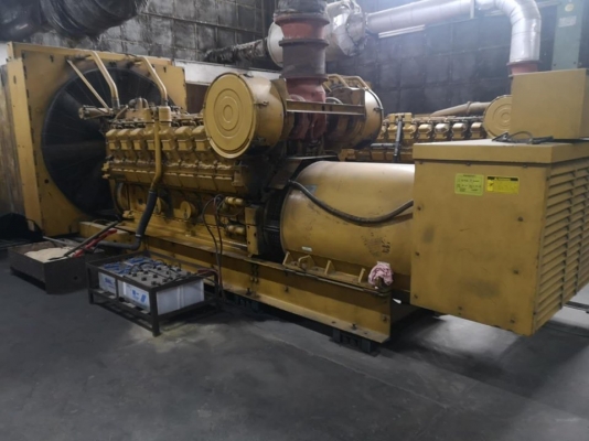 เครื่องปั่นไฟมือสอง CATERPILLAR 3516 ขนาด 1600kVA Cont. Ratings
