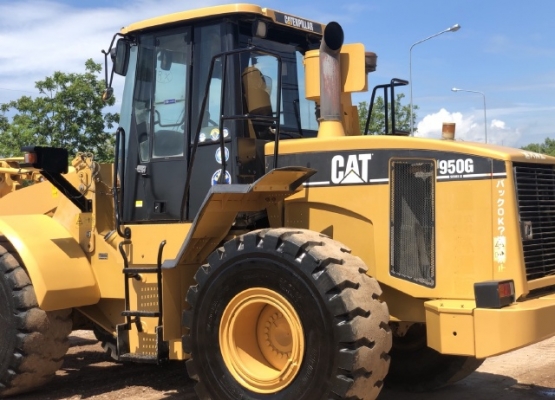 ขายรถตักล้อยาง CAT 950G นำเข้าเองจากญี่ปุ่น สภาพสวยพร้อมใช้ มีVDOการทำงานครับ ขายรถตักล้อยาง CAT 950G นำเข้าเองจากญี่ปุ่น สภาพสวยพร้อมใช้ มีVDOการทำงานครับ