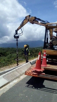 หัวเจาะดินติดแม็คโคร หัวเจาะดินติดแม็คโคร