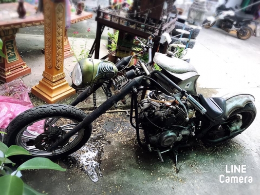 ขาย yamaha Xv 750cc สำเนาหน้าเล่มเครื่องดีขี่ทริปได้ ราคา 55,000-บาท ติดต่อ (087-098-9599)ฮัด