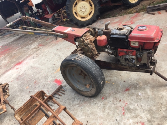 รถไถเดินตาม ET95 เครื่องนิ่ม โครงสยาม อุปกรณ์ ผาน+คราด+ล้อเหล็ก ล้อยาง