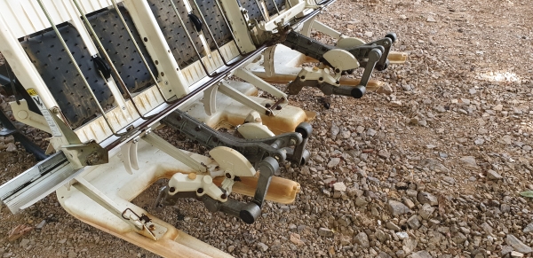 รถดำนา 4 แถว 1 หัวดำ ดึงสตาร์ท  พร้อมใช้งาน