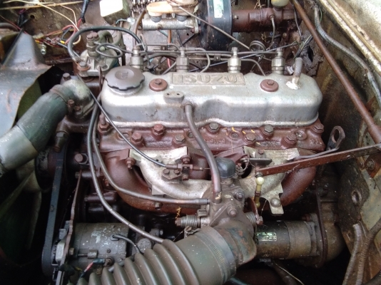 ขายเครื่องยนต์ดีเซลอีซูซุ c190