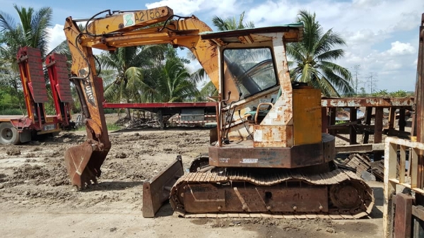 SALE *สินค้าหลุดจอง*สินค้าเก่านอก รถขุดMITSUBISHI MXR-55 (เทียบเท่า:PC50UU-1)/แทรคเหล็ก /มีเอกสารแจ้งจำหน่าย