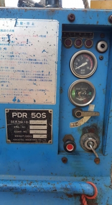 SALE* FROM JAPAN สินค้าหลุดจอง เพิ่งนำเข้า*เครื่องปั๊มลม แบบเครื่องยนต์ดีเซล *AIRMAN PDR50S*