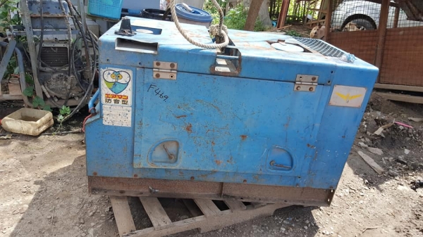 SALE* FROM JAPAN สินค้าหลุดจอง เพิ่งนำเข้า*เครื่องปั๊มลม แบบเครื่องยนต์ดีเซล *AIRMAN PDR50S*