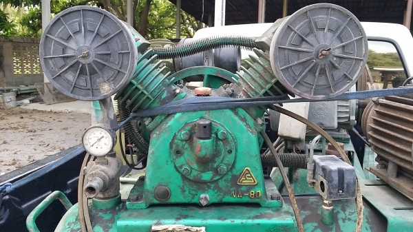 ปั้มลม3แรง ถังน้อยๆร้อยกว่าลิตร ไฟ380 ตัวละ12500