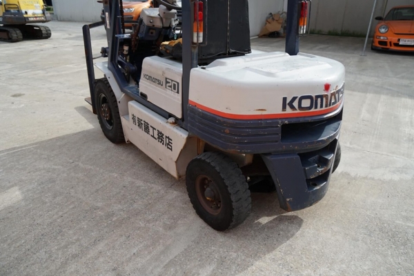 ขายถูกมาก Komatsu FG20 สวยแห้งเดิม จากญี่ปุ่น