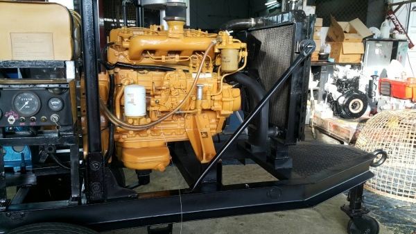 เครื่องสูบนํ้าขนาดใหญ่ได้มาตราฐานทุกระบบพร้อมใช้งาน