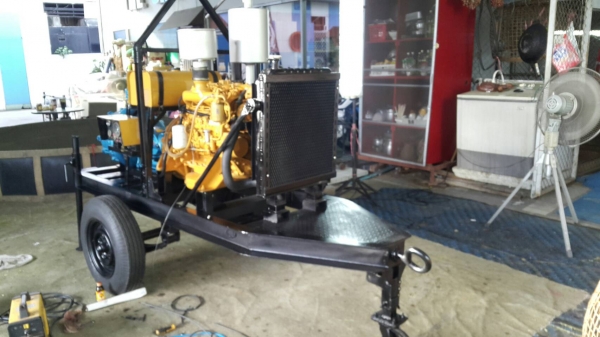 เครื่องสูบนํ้าขนาดใหญ่ได้มาตราฐานทุกระบบพร้อมใช้งาน