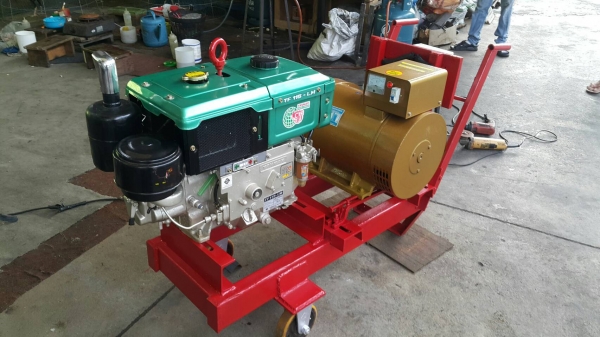 เครื่องปั่นไฟประดอบใหม่เอี่ยม ใช้งานได้หลากหลาย