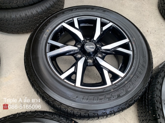แม็กป้ายแดง NEW ISUZU MU-X THE ONYX 2019 ขอบ 18 รุ่นใหม่ล่าสุด พร้อมยางป้ายแดง 255-60-18 Bridgestone ปี 19 แม็กป้ายแดง NEW ISUZU MU-X THE ONYX 2019 ขอบ 18 รุ่นใหม่ล่าสุด พร้อมยางป้ายแดง 255-60-18 Bridgestone ปี 19
