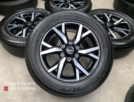 แม็กป้ายแดง NEW ISUZU MU-X THE ONYX 2019 ขอบ 18 รุ่นใหม่ล่าสุด พร้อมยางป้ายแดง 255-60-18 Bridgestone ปี 19 แม็กป้ายแดง NEW ISUZU MU-X THE ONYX 2019 ขอบ 18 รุ่นใหม่ล่าสุด พร้อมยางป้ายแดง 255-60-18 Bridgestone ปี 19