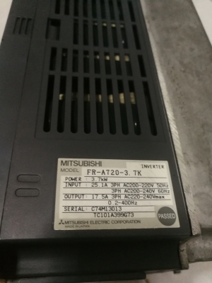 INVERTERมิตซู5แรง220v 3.7kw