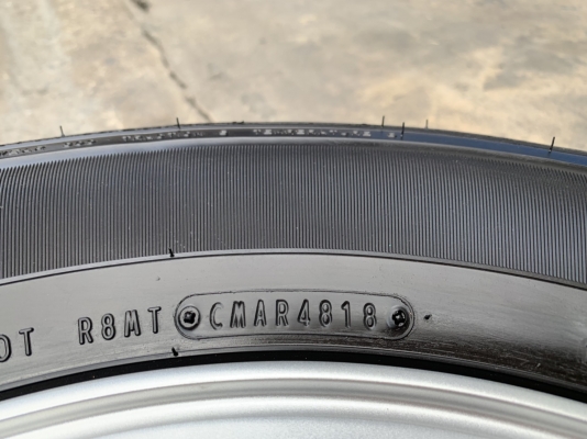 ล้อแม็กป้ายแดง Mitsu Triton ขอบ 16 พร้อมยางป้ายแดง 245-70-16 Dunlop ปลายปี 18 สวยกริ๊บๆ