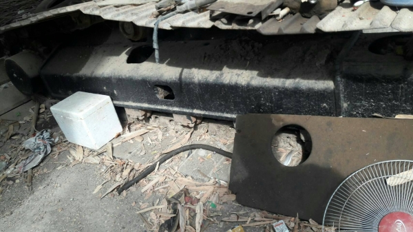 ขายรถแบคโฮ CAT E120B เอกสารอินวอย แอร์พร้อม ราคา 550000