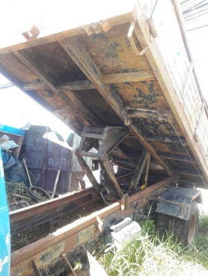 ดั้ม6ล้อยาว4เมตร พร้อมกระบอก+ปั้ม+กระบะ