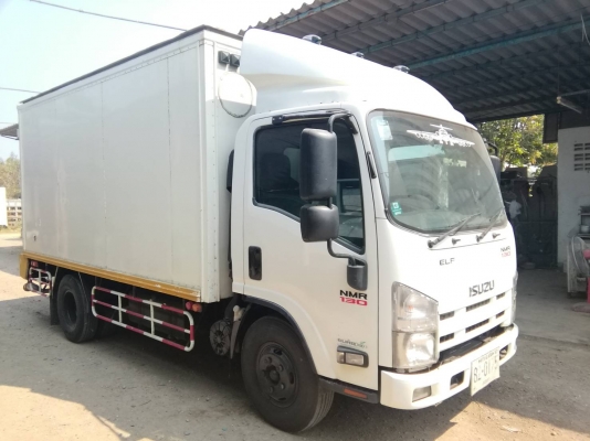 6 ล้อกลาง *EURO3* ISUZU NMR 130 แรงม้า คอมมอนเรว ยาว 4.30 ม. รถสวยเดิมทั้งคัน+สภาพพร้อมใช้งาน รถห้าง