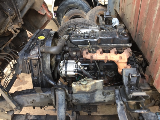 Isuzu NPR61L 125แรง 4BG1 เอฟหลัง เพาเวอร เกียรสั้น หัวยกได้ กะบะยาว 4.3ม เล่มพร้อม
