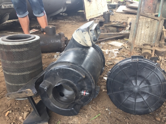 ขายหม้อกรองอากาศเดก้าพร้อมขารับเก่าญี่ปุ่นแท้ติดหัวเดก้า