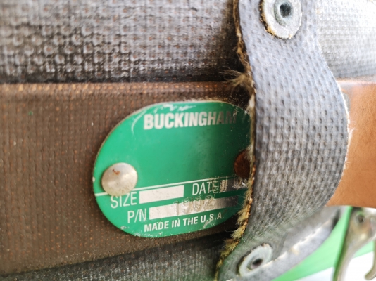ขายเข็มขัดปีนเสา สภาพสวยมาก ยี่ห้อ​ BUCKINGHAM MADE IN U.S.A​