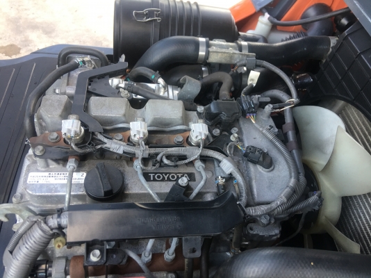 TOYOTA 8FD25 ( ดีเซล ) ,เทอร์โบ ,อินเตอร์ ,คอมมอลเรล