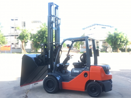 TOYOTA 8FD25 ( ดีเซล ) ,เทอร์โบ ,อินเตอร์ ,คอมมอลเรล