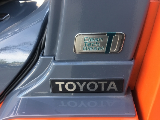 TOYOTA 8FD25 ( ดีเซล ) ,เทอร์โบ ,อินเตอร์ ,คอมมอลเรล