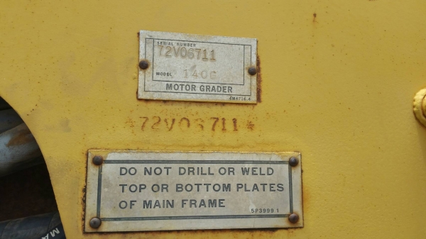 ขายรถเกรดCAT140G เอกสารเล่มทะเบียนพร้อมชุดโอน2คันๆละ 1,200,000