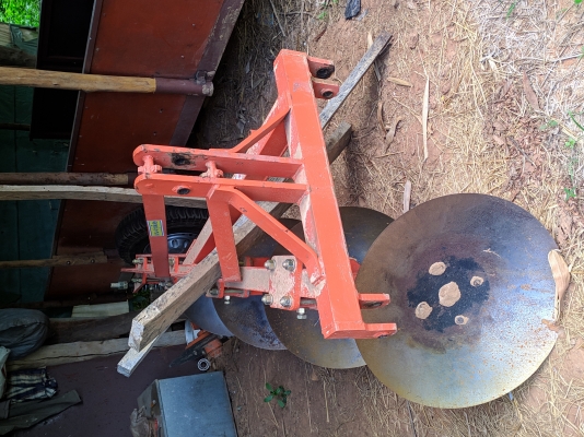 ขายรวมผานบุกเบิก4 กับโรตารี่1.6 เมตร ใช้กับรถไถ34-40 แรง