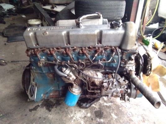 ขายเครื่องยนต์ดีเซลนิสสันหกสูบขับหลัง 12850  บาท