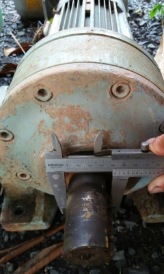 ขายมอเตอร์เกียร์ Sumitomo 1HP. 380V made in Japan ทดรอบ 1:87 17RPM ติดเบรค สภาพสวยเดิมๆ ไม่รั่วซึม หมุนนิ่ม พร้อมใช้